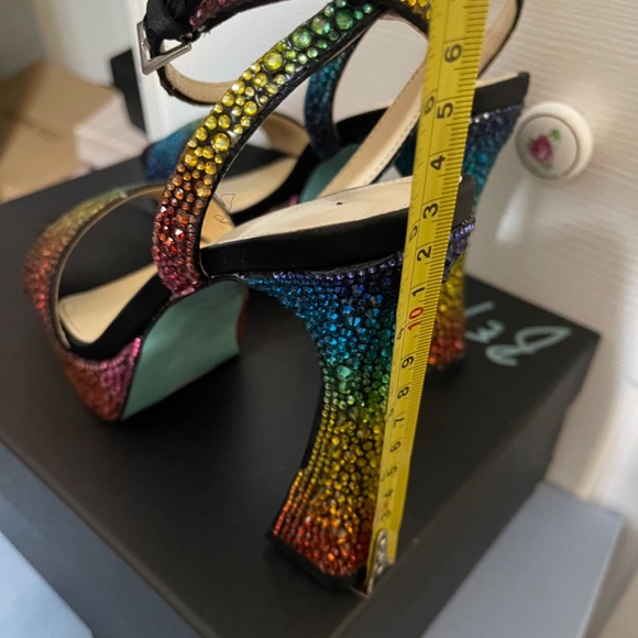 Betsy Johnson colorful heels - Picture 3 of 11